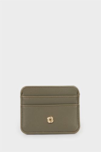 Kadın Yeşil Kadın Suni Deri Kartlık