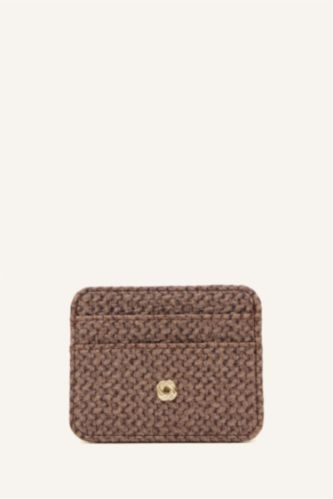 WOMAN Brown Woman Business Card Wallet