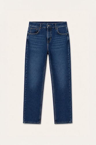 Straight Fit Normal Waist Trousers