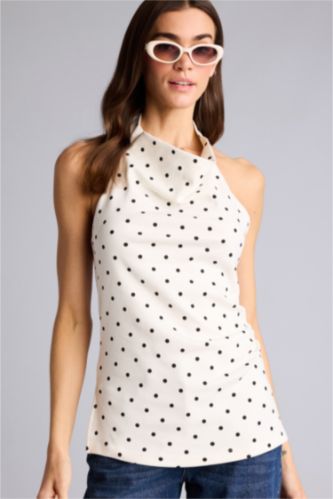 Kadın Ekru Slım Fıt Atlet