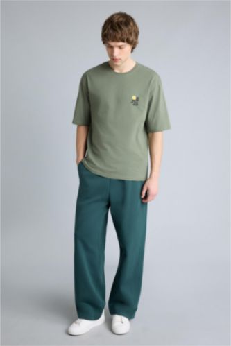 Erkek Koyu Yeşil Pantolon