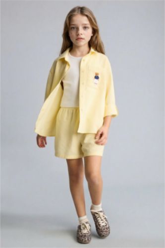 Kız Çocuk - Genç Kız Açık Sarı 2'li Takım Kız Çocuk