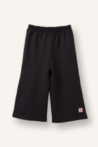 Kız Bebek Koyu Antrasit Wıde Leg Eşofman Altı Kız Bebek