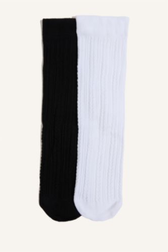 Kadın Karma 2'li Uzun Çorap