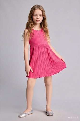 Girl Sleeveless Dress