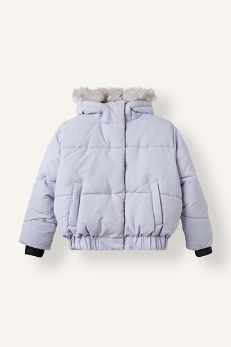 Girl Hooded Puffer Jacket