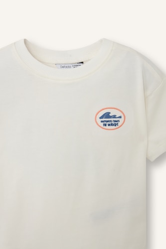 Baby Boy Oversize Fit Short Sleeve T-Shirt