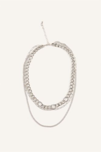 Women Gümüş 3 piece Necklace