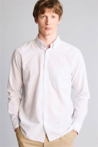رجال أزرق فاتح Man Long Sleeve Shirt