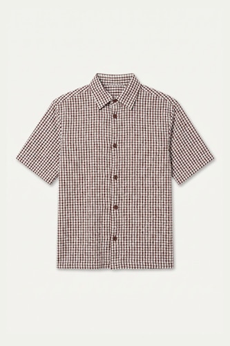 Boxy Fit Short Sleeve Shirt