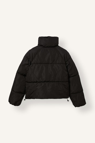 Regular Fit Stand Collar Puffer Jacket
