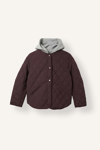 Regular Fit Water-Repellent Hooded Quilted Jacket
