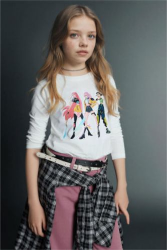 Девочки и подростки Бежевый Кофта для девочек