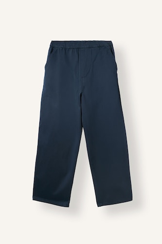 Ultra Soft Baggy Fit Pleated Detail Basic Trousers