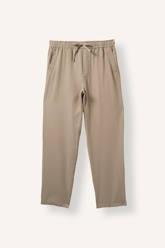 Men Beige Relax Fit Trousers