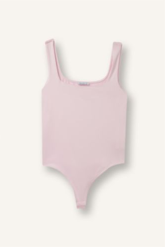 Women Light Pink Bodysuit