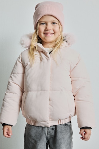 Manteau à capuche pour bébé fille
