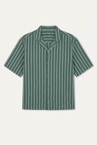Boxy Fit Short Sleeve Shirt