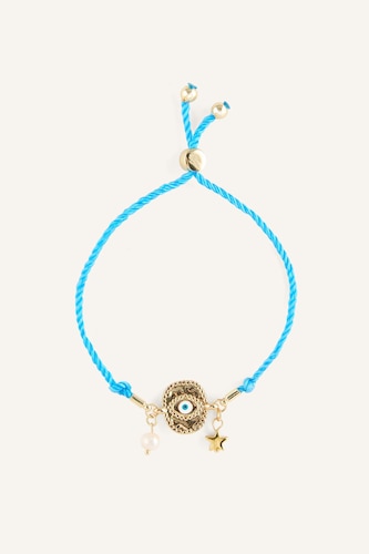 Berrin Özkan x Defacto Blue Beaded Bracelet