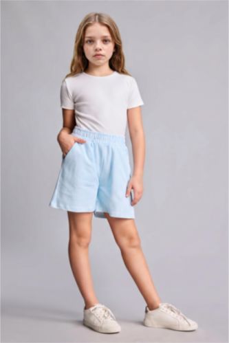 FILLES Turquoise Clair Short pour fille