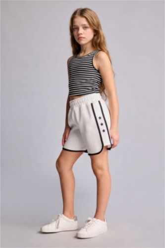 بنات بيج فاتح Girl Piqué Shorts