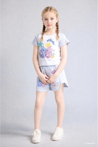 Girl Lilo & Stitch Licensed Shorts