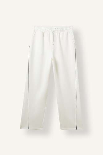 Balloon Fit Elastic Waist Trousers