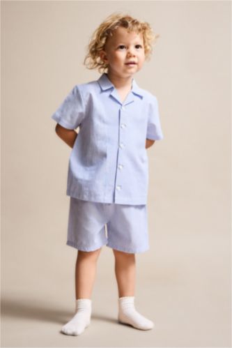 BABY BOY NAVY Baby Boy 2 piece Regular Fit Pyjama Set