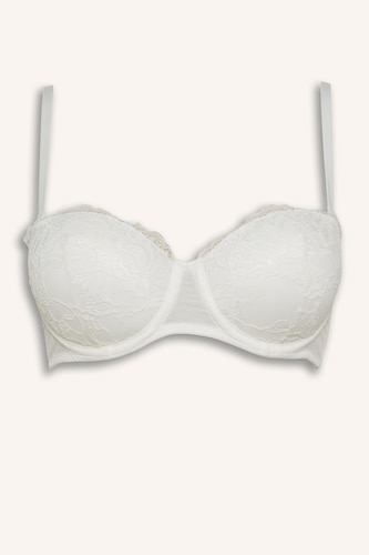 Lace Covered Underwired Bra