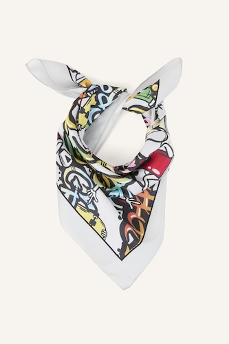 Desenli Pamuklu Bandana Erkek Çocuk