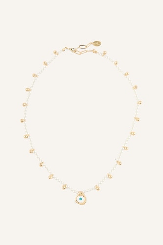 Berrin Özkan x Defacto Evil Eye Beaded Necklace