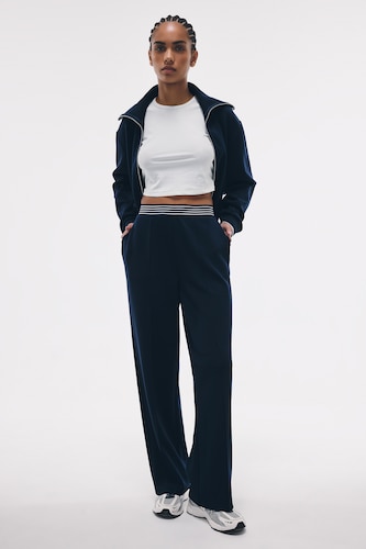 Straight Fit Modal Sports Sweatpants