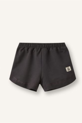 BABY GIRL Anthracite شورت بيبي بناتي وخصر مطاطي