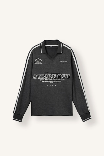 Boxy Fıt Baskılı Sweatshirt