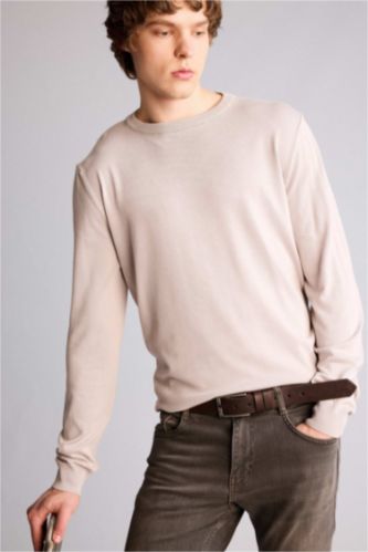 Erkek Kahve Erkek Dikdörtgen Toka Suni Deri Jean Kemeri