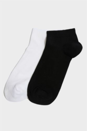 Erkek Karma 2'Li Patik Çorap