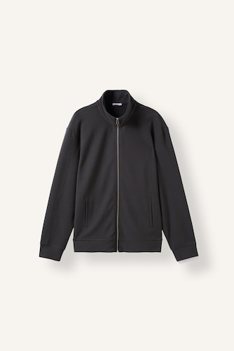 Men Dark Anthracite Regular Fit Cardigan