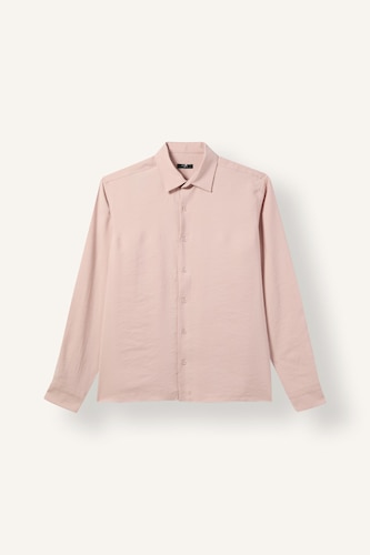 Regular Fit Modal Polo Neck Shirt