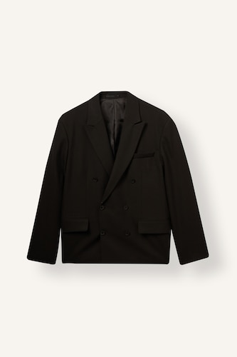 Erkek Koyu Kahve Regular Fit Kruvaze Blazer
