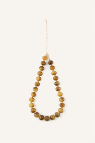 Women Beige Necklace