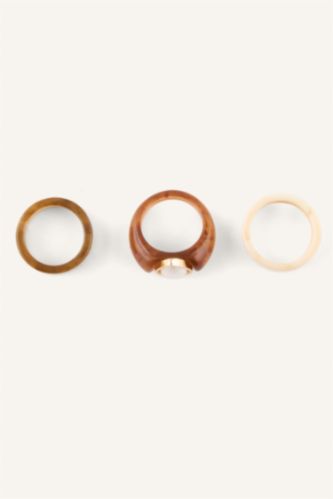 Women Karma 3 piece Ring