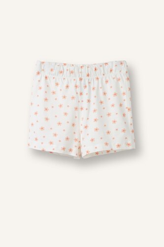 Baby Girl 2 piece Regular Fit Printed Woven Pajamas