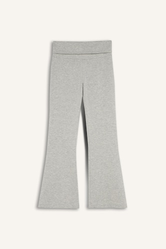 Regular Fıt Ribana 2'li Pijama Takımı Kız Çocuk