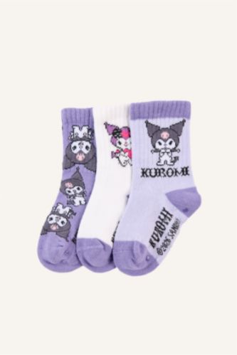 Kız Bebek Karma Hello Kitty 3'lü Uzun Çorap Kız Bebek