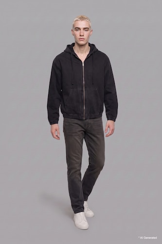 Man Brown Sergio Regular Fit Normal Waist Straight Leg Trousers