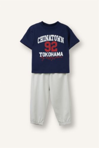 Baby Boys NAVY 2 piece Regular Fit Set