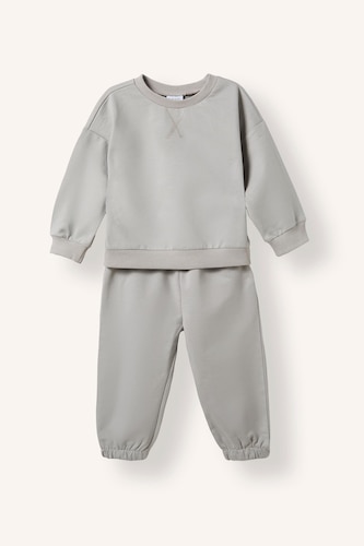 Baby Boy 100% Cotton Sweatshirt and Sweatpants Set