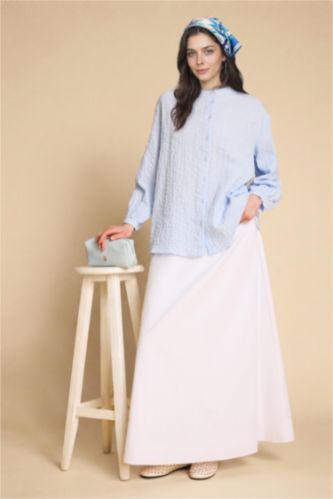 WOMAN White A Cut Maxi