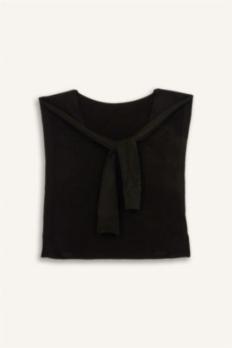 Men Black Man Scarf