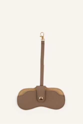 Women Beige Sunglasses Case